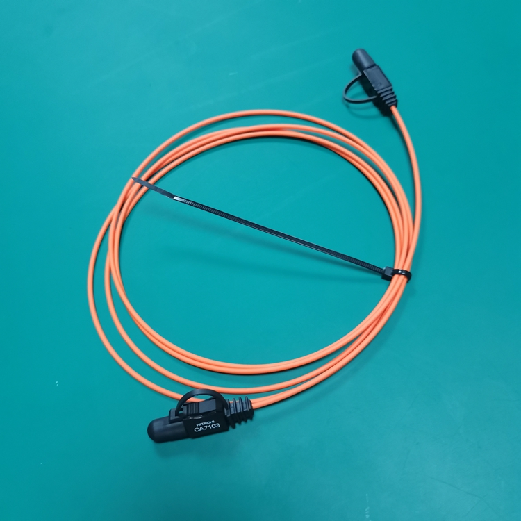 Cable de fibra óptica Hitachi CA7003 / CA7103 para comunicación PLC | Cable óptico industrial